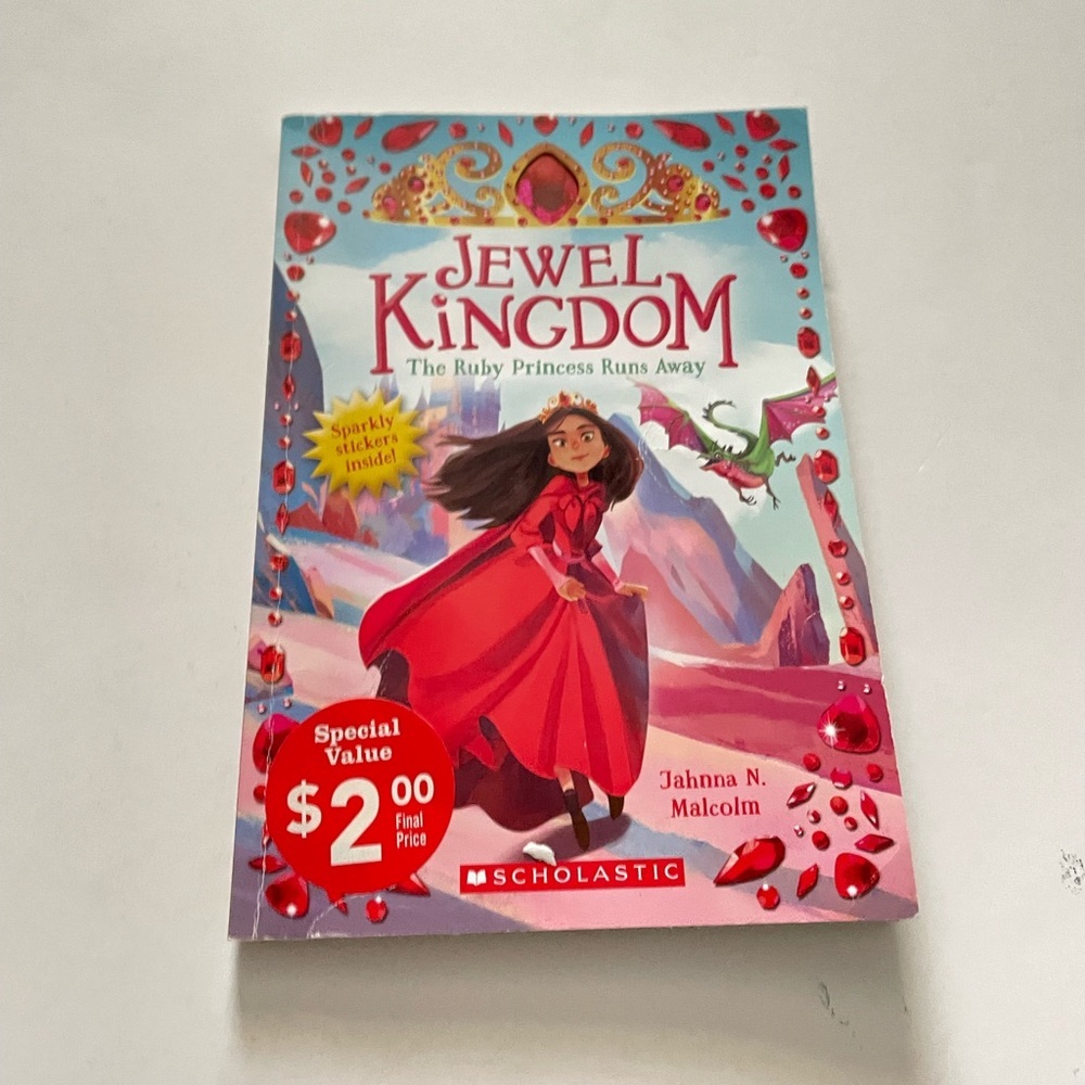 The Ruby Princess Runs Away (Jewel Kingdom) Story Book, Paperback